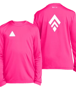 RUseeN Reflective Apparel Kids Reflective Long Sleeve Shirt - Broken Diamond