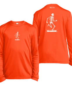 RUseeN Reflective Apparel Kids Reflective Long Sleeve Shirt - Skeleton