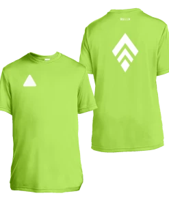 RUseeN Reflective Apparel Kids Reflective Short Sleeve Shirt - Broken Diamond