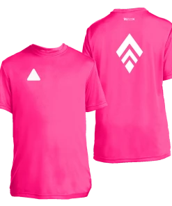 RUseeN Reflective Apparel Kids Reflective Short Sleeve Shirt - Broken Diamond