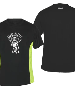 RUseeN Reflective Apparel Men's Reflective Short Sleeve Shirt - Wanderlust Men's Short Sleeve