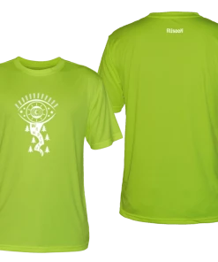 RUseeN Reflective Apparel Men's Reflective Short Sleeve Shirt - Wanderlust Men's Short Sleeve