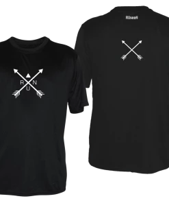 RUseeN Reflective Apparel Men's Short Sleeve Men's Reflective Short Sleeve Shirt - Crossed Arrows