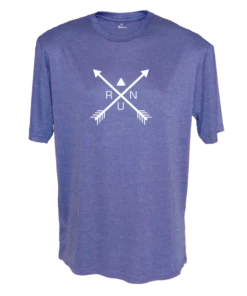 RUseeN Reflective Apparel Men's Short Sleeve Men's Reflective Short Sleeve Shirt - Crossed Arrows