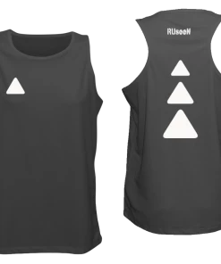 RUseeN Reflective Apparel Men's Tank Tops Men's Reflective Tank - Triangles