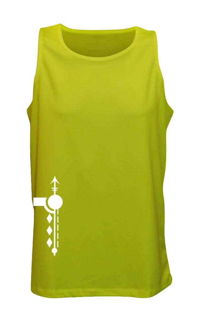 RUseeN Reflective Apparel Men's Reflective Tank - Paths Men's Tank Tops