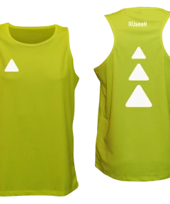 RUseeN Reflective Apparel Men's Tank Tops Men's Reflective Tank - Triangles