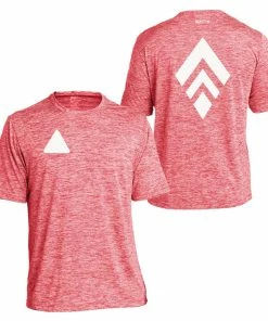 RUseeN Reflective Apparel Men's Short Sleeve Men's Reflective Short Sleeve Shirt - Broken Diamond