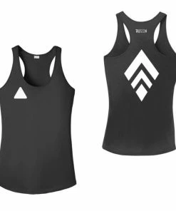 RUseeN Reflective Apparel Women's Reflective Tank Top - Broken Diamond Women's Tank Tops