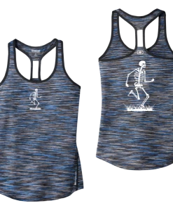 RUseeN Reflective Apparel Women's Reflective Tank Top - Skeleton