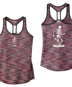 RUseeN Reflective Apparel Women's Reflective Tank Top - Skeleton