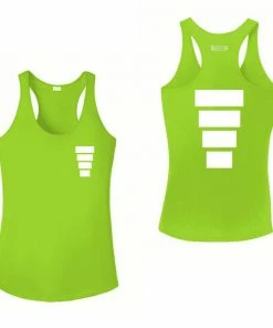 RUseeN Reflective Apparel Women's Tank Tops Women's Reflective Tank Top - Block
