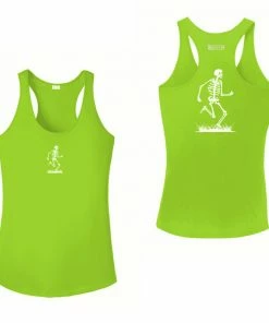 RUseeN Reflective Apparel Women's Reflective Tank Top - Skeleton