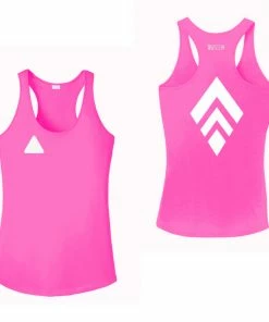 RUseeN Reflective Apparel Women's Reflective Tank Top - Broken Diamond Women's Tank Tops