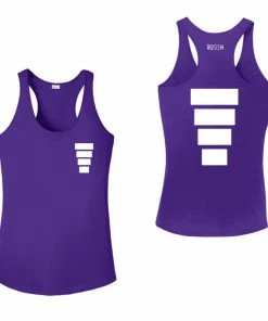 RUseeN Reflective Apparel Women's Tank Tops Women's Reflective Tank Top - Block