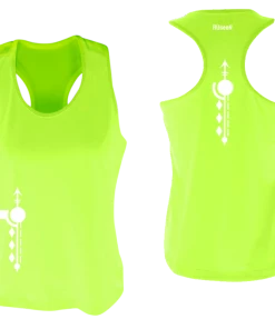RUseeN Reflective Apparel Women's Reflective Tank Top - Paths