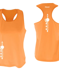 RUseeN Reflective Apparel Women's Reflective Tank Top - Paths