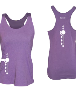 RUseeN Reflective Apparel Women's Reflective Tri Blend Tank Top - Assorted Designs Sale