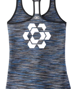 RUseeN Reflective Apparel Women's Tank Tops Women's Reflective Tank Top - Fractured Hexagon