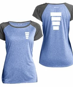 RUseeN Reflective Apparel Women's Short Sleeve Women's Reflective Short Sleeve Shirt - Block