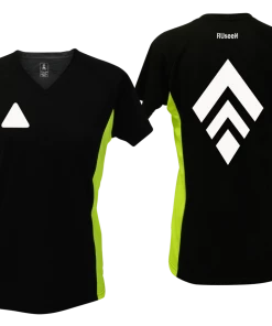 RUseeN Reflective Apparel Women's Reflective Short Sleeve Shirt - Broken Diamond