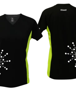 RUseeN Reflective Apparel Women's Reflective Short Sleeve Shirt - Directions