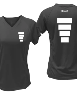 RUseeN Reflective Apparel Women's Short Sleeve Women's Reflective Short Sleeve Shirt - Block
