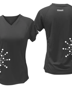 RUseeN Reflective Apparel Women's Reflective Short Sleeve Shirt - Directions