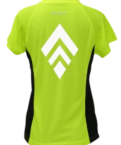 RUseeN Reflective Apparel Women's Reflective Short Sleeve Shirt - Broken Diamond