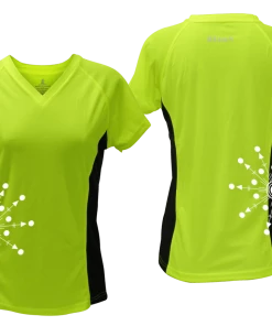 RUseeN Reflective Apparel Women's Reflective Short Sleeve Shirt - Directions