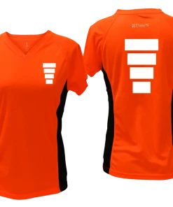 RUseeN Reflective Apparel Women's Short Sleeve Women's Reflective Short Sleeve Shirt - Block