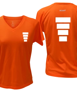 RUseeN Reflective Apparel Women's Short Sleeve Women's Reflective Short Sleeve Shirt - Block