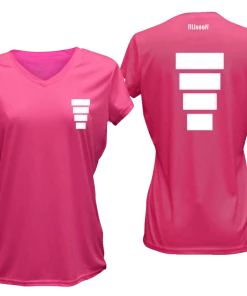 RUseeN Reflective Apparel Women's Short Sleeve Women's Reflective Short Sleeve Shirt - Block