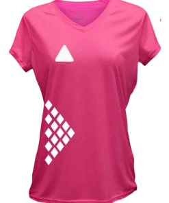 RUseeN Reflective Apparel Women's Reflective Short Sleeve Shirt - Diamond Pattern Women's Short Sleeve