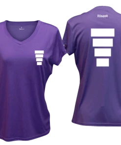 RUseeN Reflective Apparel Women's Short Sleeve Women's Reflective Short Sleeve Shirt - Block