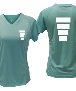 RUseeN Reflective Apparel Women's Short Sleeve Women's Reflective Short Sleeve Shirt - Block