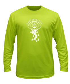 RUseeN Reflective Apparel Unisex Reflective Long Sleeve Shirt - Wanderlust