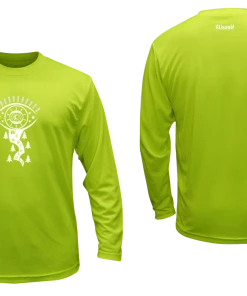 RUseeN Reflective Apparel Unisex Reflective Long Sleeve Shirt - Wanderlust