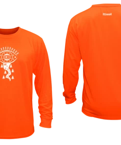 RUseeN Reflective Apparel Unisex Reflective Long Sleeve Shirt - Wanderlust