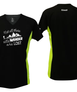 RUseeN Reflective Apparel Women's Reflective Short Sleeve Shirt - Wander