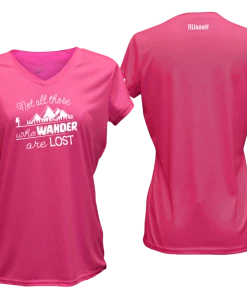 RUseeN Reflective Apparel Women's Reflective Short Sleeve Shirt - Wander