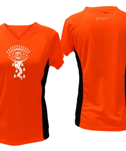 RUseeN Reflective Apparel Women's Short Sleeve Women's Reflective Short Sleeve Shirt - Wanderlust