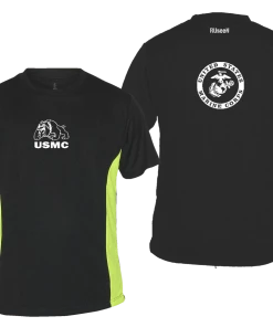 RUseeN Reflective Apparel Men's Short Sleeve Men's Reflective Short Sleeve Shirt - USMC