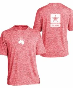 RUseeN Reflective Apparel Men's Short Sleeve Men's Reflective Short Sleeve Shirt - US Army