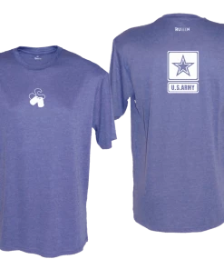 RUseeN Reflective Apparel Men's Short Sleeve Men's Reflective Short Sleeve Shirt - US Army