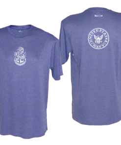 RUseeN Reflective Apparel Men's Reflective Short Sleeve Shirt - US Navy (Chief)