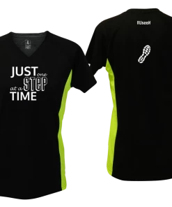 RUseeN Reflective Apparel Women's Short Sleeve Women's Reflective Short Sleeve Shirt - Just One Step At A Time