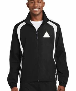 RUseeN Reflective Apparel Men's Jackets & Sweatshirts Men's Reflective Colorblock Windbreaker--Broken Diamond