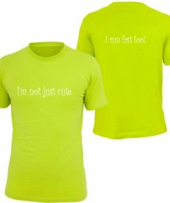 RUseeN Reflective Apparel Kids Reflective Short Sleeve Shirt - I'm Not Just Cute