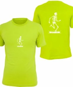 RUseeN Reflective Apparel Kids Reflective Short Sleeve Shirt - Skeleton